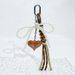 Bag Pendant String, Fresh And Clean Pearl Bow, Colorful Heart-shaped Woven String, Bag, Pendant, Keychain_viptrois.com