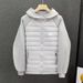 Men's Clothing Men's Clothing 25 New Solid Color Splicing Hooded Cotton Jacket Zhangzai 03 Style Light And Comfortable Casual Light Cotton Jacket_viptrois.com