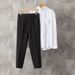 Men's Slim Fit Stretchable Dress Pants - Comfortable Straight Leg Casual Trousers With Elastic Waist For Business & Everyday Wear_viptrois.com