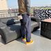 Unisex Functional Cargo Pants Wide Length American Style Small Triangle White Label Casual Tapered Mid Waist Skinny_viptrois.com