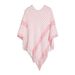 Unisex Spring and winter bat knitwear Black striped knitted shawls_viptrois.com