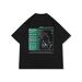 Men's Clothing Retro Washed Gesture Prayer Print Street Loose Casual Short Sleeved T Shirt_viptrois.com