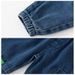 XUANMU 2-10 Years Boys Denim Pants Solid Blue Baby Long Pants Loose Kids Jeans Casual Pants Boys Straight Daily Cargo Trousers XB055_viptrois.com