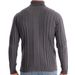 Autumn And Winter New High Collar Casual Knitted Warm Base Sweater Men's Solid Color Versatile Trendy Hoodie_viptrois.com