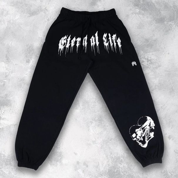 Men's Clothing Autumn Sports Sweatpants Men Hip Hop Trendy Brand Large Size Loose Cuff Trousers Terry Sweatpants Casual Pants_viptrois.com