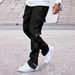 Men's Vintage Cargo Pants – Button-Front Utility Pants With Multi-Pockets (S-XXXL, Black/Khaki/Navy/Gray/Army Green)_viptrois.com