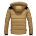 "Men's Winter Fleece-Lined Hooded Jacket – Thickened Cotton-Filled Coat For Casual & Light Business Wear"_viptrois.com