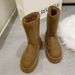 New snow boots women's large size basic classic couple non-slip waterproof high cotton boots_viptrois.com