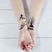 A whole set of Halloween tattoo stickers Scary scar tattoos face stickers_viptrois.com