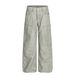 Z031 American Retro Men's And Women's Street High-end Sense Handmade Ink Design High Street Men's Loose Casual Overalls_viptrois.com