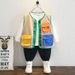 Mother & Kids New Baby Spring And Autumn Clothes New Children's Polar Fleece Children's Spring Waistcoat Warm Vest_viptrois.com