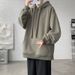 Pure 8XL Autumn Winter Large Drawstring Hooded Sweatshirt For Men Plus Size Fleece Lined Heavyweight Warm Casual Jacket_viptrois.com