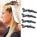 Hair Clip Comfortable Anti-Slip Lightweight Black Hair Clips Sectioning Accessories for Salon_viptrois.com