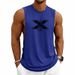 Men's Clothing Tops & Tees Muscle Fitness Sports Vest For Men Summer Breathable Gym Loose Sleeveless Top American Style_viptrois.com