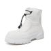 Martin Boots Men's Retro High-top Heightening Thick-soled Outdoor Function Wind Elastic Elastic Boots_viptrois.com