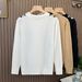 Men's Premium Color Block Knit Polo Shirt - Long Sleeve Casual Pullover With Striped Design, Autumn Winter Fashion Top_viptrois.com