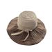 2024 New Striped Splicing Summer UV Resistant Outdoor Fashion Women's Sun Hat_viptrois.com