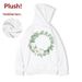 Loom Loom European American Brand Plus Size Men's Hoodie Spring And Autumn Fleece Lined Thickened Long Sleeve Wreath Trendy Loose_viptrois.com