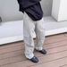 2024 New American Style Casual Cargo Functional Loose Straight Ski Wide Leg Paratrooper Pants Trendy Brand_viptrois.com