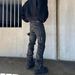 High Street Black Fashion Trend Men's Slim Fit Stretch Design Wholesale Jeans For Men_viptrois.com