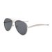 Metal Double Beam Aviator Sunglasses Curved Legs Cross Border Personality Trend Driving Sunglasses_viptrois.com