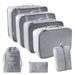 Seven Piece Storage Bag Clothes Storage Bag Portable Large Capacity Suitcase Classification Storage Clothing Bag Travel_viptrois.com