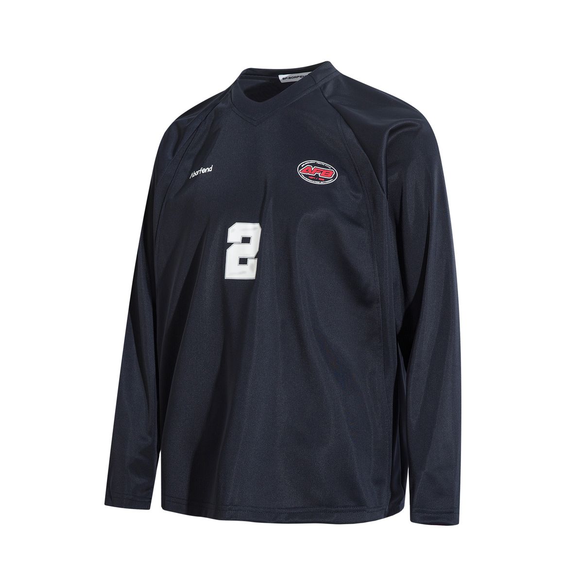Men's Clothing Sports Splicing V Neck Jersey Digital Printing Long Sleeved T Shirt Men And Women Loose Bottoming Shirt Trend_viptrois.com
