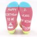 Birthday knitted cotton socks sole creative copywriting adhesive floor socks_viptrois.com