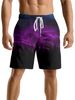 Premium Products Men's Fitness, Running, Sports, Basketball, Versatile Shorts, Hawaiian Beach Vacation Shorts_viptrois.com
