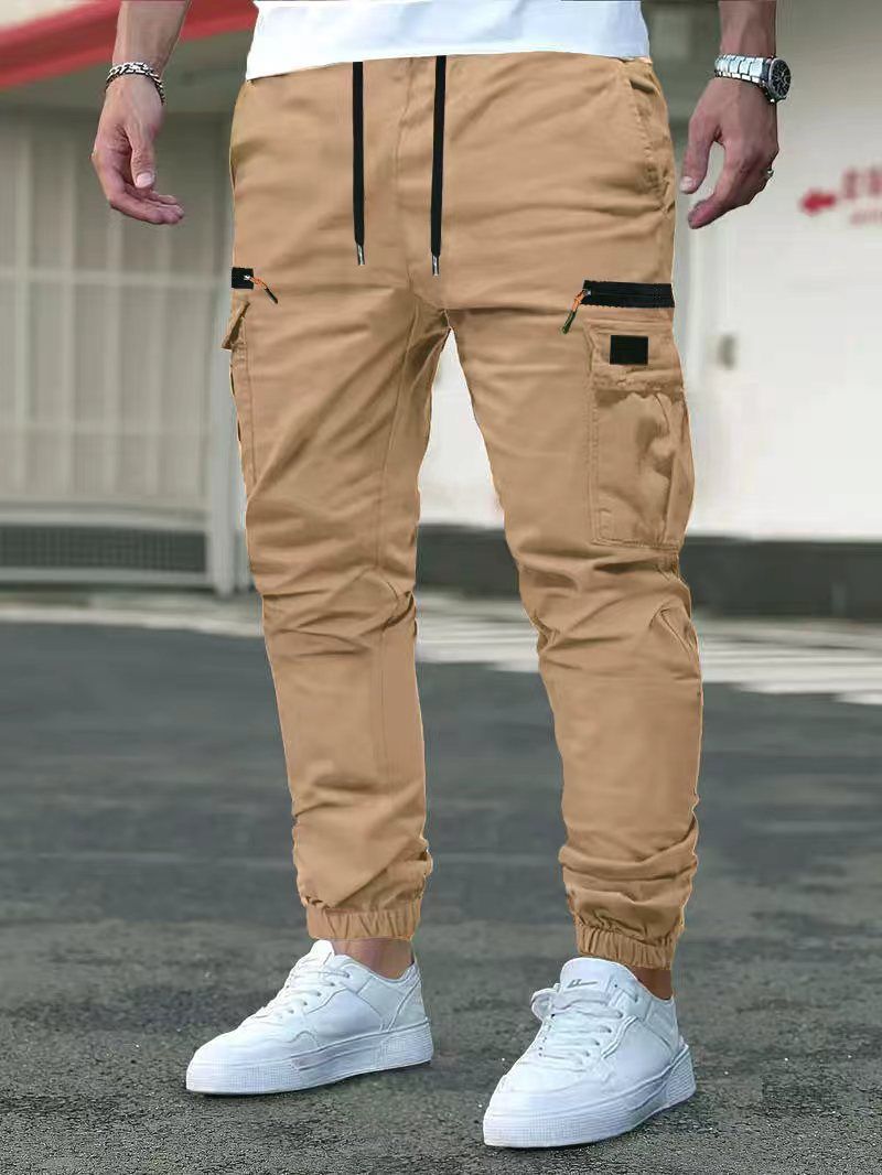 Men's Work Pants Trendy Style Cross Border Code Autumn Outdoor Casual Direct from Factory_viptrois.com