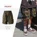 Men's Clothing Spring And Summer Foam Elastic Functional Casual Pants Epidemic Style Multi Pocket Shorts_viptrois.com