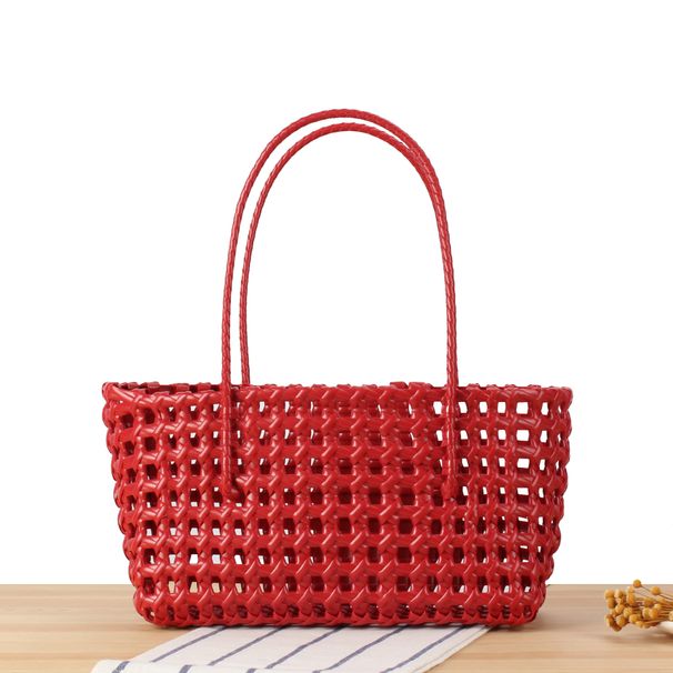 Women's New Hollow Design Women's Bag Basket Bag Niche Beach Vacation Bag Casual Daily Versatile Ladies Bag_viptrois.com