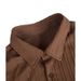 Men's Clothing Thin Breathable Short Sleeved Shirt Suit Men's Striped Three Quarter Sleeve Two Piece Suit_viptrois.com