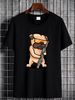 Premium Dog Playing Bassoon T Shirt Lover Gift Bassoonist Player Gifts Graphic Versatile Slightly Summer Designer Clothes Top For Everyday Wear_viptrois.com