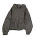 New Cleanfit Deconstruction Gray Heavyweight Cardigan Sweatshirt Men's Niche Design Hooded Jacket_viptrois.com