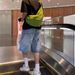 Men's Clothing Summer Thin Mid Length Pants Street Style Versatile Loose Straight Sports Shorts_viptrois.com