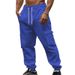 "Men's Fleece-Lined Cargo Jogger Pants – Multi-Pocket Streetwear Trousers ( Polyester, S-3XL)"_viptrois.com