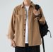K Men's Workwear, Long Sleeved Shirt, Casual Loose Fit, No Iron Business Shirt, Jacket_viptrois.com