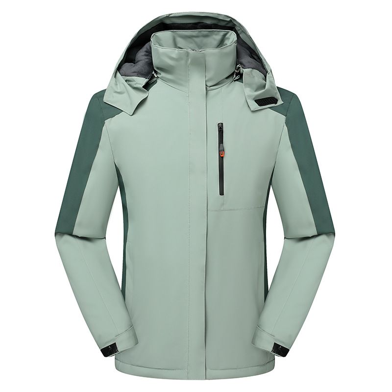 Couples' Winter Waterproof Jacket – Heavy Duty Fleece-Lined Work Coat For Extreme Cold (XL-6XL, 8 Colors, 5000mm PU Shield, Windproof)_viptrois.com