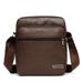 Men's PU Leather Korean Style New Shoulder Bag Business Casual Large Capacity Messenger Bag Men's Single Backpack Stall_viptrois.com