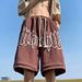European And American Style Retro Basketball Shorts for Men And Women Summer Casual High Street Loose Sports Fashion 2025_viptrois.com
