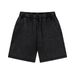 Men's Clothing Pique Cotton Wax-Dye Shorts – Vintage Washed, Relaxed Fit, Side Slit Design, Breathable Casual Basics (S-XXL, 71% Cotton, No Stretch)_viptrois.com