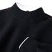 2025 New Anti-Pilling Winter Men's Knit Sweater Half Turtleneck Inverted Triangle Jacquard Base Shirt_viptrois.com