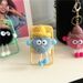 Bag Charm Cute And Cute Little Coal Ball Cartoon Car Keychain Plush Doll Doll Bag Pendant Accessories Gift_viptrois.com