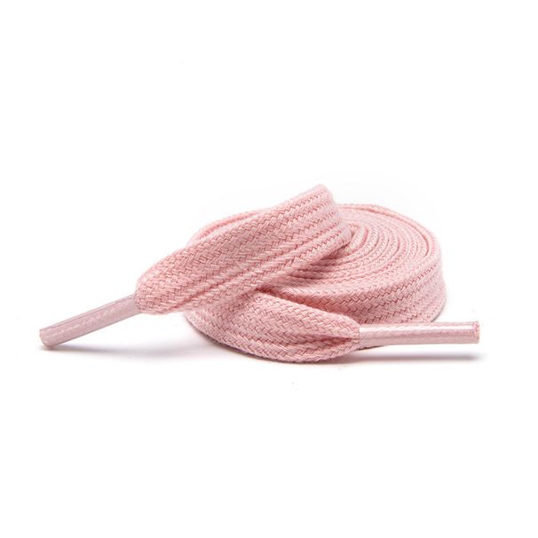 Shoe Accessories flat shoelaces suitable high and low top canvas white sneakers black and white color polyester cotton shoelaces_viptrois.com