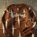 Men's Clothing Retro Star Sweater Men's Spring And Autumn Loose Outer Wear Lazy Style Oversize Couple Style Knitted Sweater Top_viptrois.com