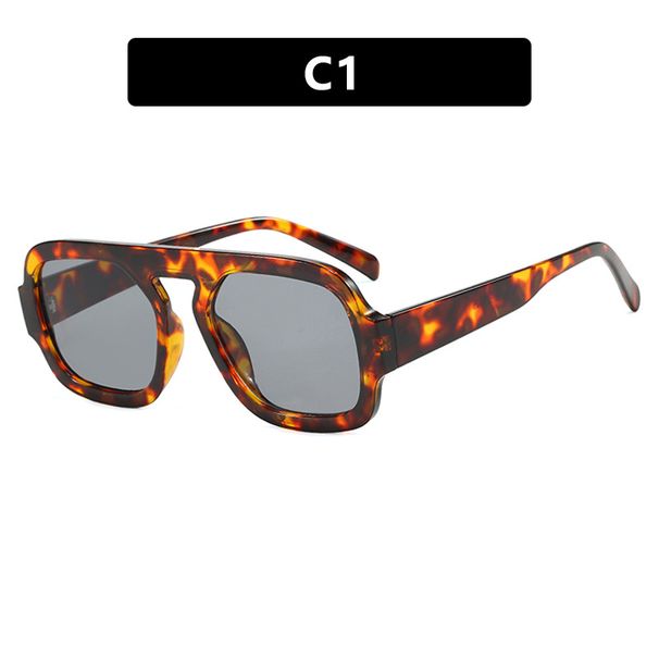 Single Bridge Aviator Sunglasses - Classic & Minimalist Fashion Shades For Women/Men Versatile UV400 Protection Glasses_viptrois.com