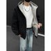Oversize Cardigan Sweatshirt Men's 2025 Spring And Autumn New American Style Loose Double Zipper Hooded Jacket Top_viptrois.com