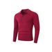 Men’s Button-Up Square Neck Knit Sweater – Spring/Autumn Casual Long Sleeve Pullover_viptrois.com