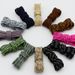 Kulo Gold Shoelaces Classic Round 4.5mm Wide Two Color Three Twill Polyester Shoelaces Suitable For Sports Shoes And Casual Shoes_viptrois.com
